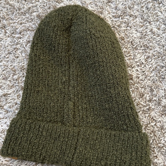 Timberland Knit Beanie Dark Green One Size - Picture 6 of 7